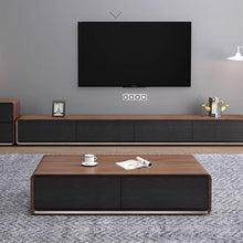 Muatkan imej ke dalam penonton Galeri, Koch Rounded Minimalist Wood Coffee Table