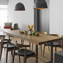 Muatkan imej ke dalam penonton Galeri, Wagner 5cm Pine Wood Dining Table 1.2m to 2.2m