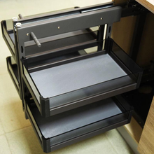 将图片加载到图库查看器,MIRAI Aluminium Magic Corner Basket With Soft Closing