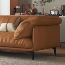 Muatkan imej ke dalam penonton Galeri, Adriano PU Leather Cushion Arm Sofa