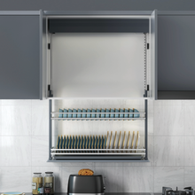将图片加载到图库查看器,MIRAI Smart Lift Up Dish Rack (SUS304)