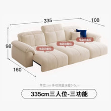Muatkan imej ke dalam penonton Galeri, Shay Slider Cube Pet Friendly Fabric Sofa