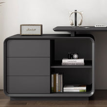 Muatkan imej ke dalam penonton Galeri, Cohen Multifunctional Study Work Gaming Desk Black White