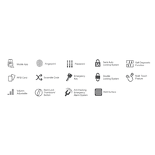 Load image into Gallery viewer, SKISET Smart Digital Lock A-180