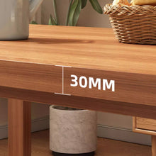 Muatkan imej ke dalam penonton Galeri, Blaese Nordic Wood Dining Table 1.2m to 1.6m