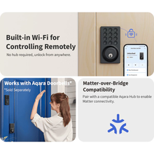 Muatkan imej ke dalam penonton Galeri, AQARA Smart Lock B50