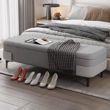 Muatkan imej ke dalam penonton Galeri, Lambert Tech Fabric Dual Tone Storage Bench