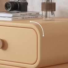 Muatkan imej ke dalam penonton Galeri, Ortiz Minimalist Double Layered PU Bedside Table