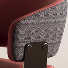 Muatkan imej ke dalam penonton Galeri, Foley Mid Back Rest Arm PU Dining Chair