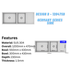 将图片加载到图库查看器,LEVENZO Germany Series Sink