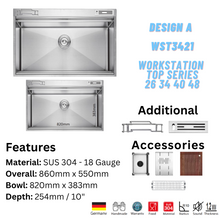 将图片加载到图库查看器,LEVANZO Workstation Top Series 26 34 40 48