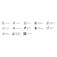 Muatkan imej ke dalam penonton Galeri, SKISET Smart Digital Lock A-180 SL