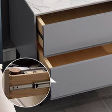 Muatkan imej ke dalam penonton Galeri, Antony Solid Wood Slate Bedside Table