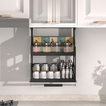 将图片加载到图库查看器,MIRAI Adjustable Kitchen Cabinet Pull-Down Shelf