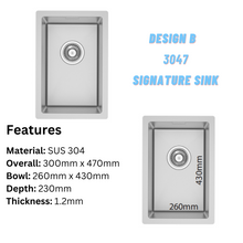 将图片加载到图库查看器,LEVANZO Signature Sink