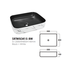 将图片加载到图库查看器,SORENTO Counter Top Designer Basin