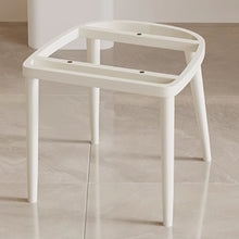 Muatkan imej ke dalam penonton Galeri, Levine Cushion PU Leather Cream Leg Dining Chair