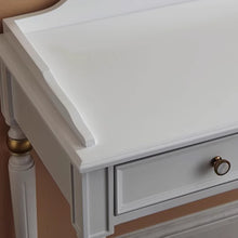 Muatkan imej ke dalam penonton Galeri, Alisa American Solid White Wood Design Study Work Desk
