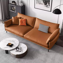 Muatkan imej ke dalam penonton Galeri, Carlo Nappa Leather Italian Design Sofa