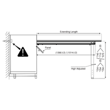 Muatkan imej ke dalam penonton Galeri, MIRAI Hidden Pull Out Rail Table With Single Leg