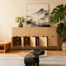 Load image into Gallery viewer, Luca Wood Entryway Storage Cabinet
