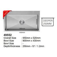 Load image into Gallery viewer, LEVANZO 4mm Extra-Thick Sink