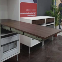 Muatkan imej ke dalam penonton Galeri, MIRAI Extendable Dining Table With Hidden Slide