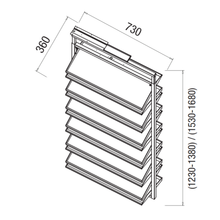 Muatkan imej ke dalam penonton Galeri, MIRAI Rotary Shoe Rack With Soft Close Slide (Dark Grey)