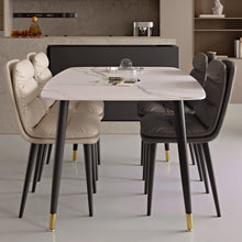 Muatkan imej ke dalam penonton Galeri, Macy PU Leather Cushion Modern Dining Chair