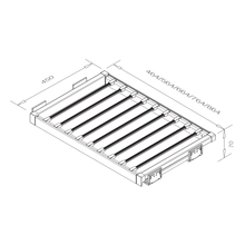 将图片加载到图库查看器,MIRAI Pants Rack With Soft Close Slide (Dark Grey)