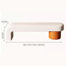 Muatkan imej ke dalam penonton Galeri, Koch Architect Shoe PU Leather Fitting Room Bench