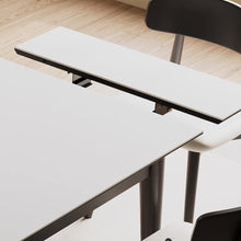 Muatkan imej ke dalam penonton Galeri, Troy White Slate Extendable Dining 1.2m to 2m