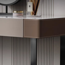 Muatkan imej ke dalam penonton Galeri, Olsen Slate Dressing Table Set With Side Cabinet 0.8m to 1.2m