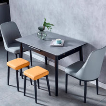Muatkan imej ke dalam penonton Galeri, Cotton Italian Design Extendable Dining Table 1.1m to 1.4m