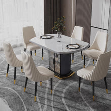 Load image into Gallery viewer, Andrews Modern PU Leather Backrest Dining Chair