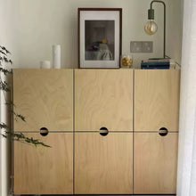 Load image into Gallery viewer, Luca Wood Entryway Storage Cabinet