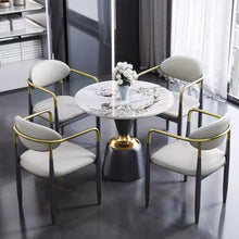 Load image into Gallery viewer, Marylou Sleek Arm PU LeatherDining Chair