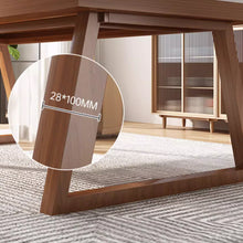 将图片加载到图库查看器,Carver Solid Wood Frame Slate Top Dining Table 1.2m to 1.8m