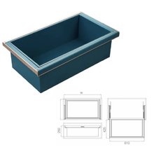 Load image into Gallery viewer, MIRAI Deep & Shallow Leather Basket
