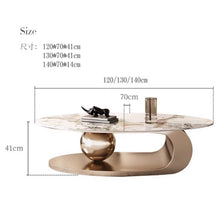 Muatkan imej ke dalam penonton Galeri, Harold Designer Slate Top Coffee Table