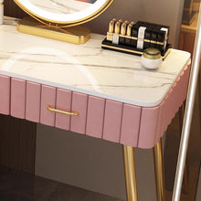 Muatkan imej ke dalam penonton Galeri, Oliwia Solid Wood Japanese Modern Dressing Table Set 0.8m to 1m