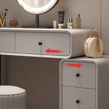 Muatkan imej ke dalam penonton Galeri, Stephanie Sleek Design Dressing Table Set 0.5m to 1m