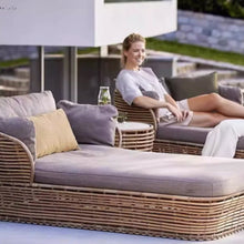Muatkan imej ke dalam penonton Galeri, Calhoun Rattan Long Bed Outdoor Furniture