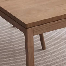 Muatkan imej ke dalam penonton Galeri, Ines Pure Solid Wood Dining Table 1.2m to 1.8m