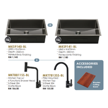 Muatkan imej ke dalam penonton Galeri, MOCHA Honeycomb Multifunctional Kitchen Sink