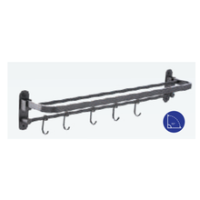 Load image into Gallery viewer, MOCHA Towel Shelf With Hook