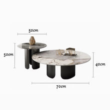 Muatkan imej ke dalam penonton Galeri, Spence Slate Minimalist Dual Coffee Table
