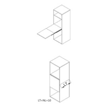 Muatkan imej ke dalam penonton Galeri, MIRAI Extendable Dining Table With Hidden Slide