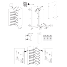Load image into Gallery viewer, HETTICH ISEO Turning / Swivelling Pull-Out