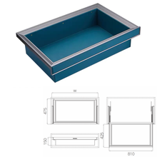 Load image into Gallery viewer, MIRAI Deep & Shallow Leather Basket